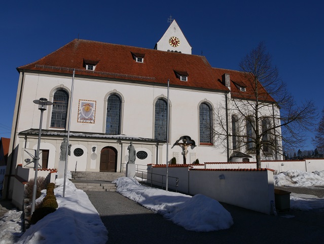 Kirche St Peter und Paul in Stötten am Auerberg
