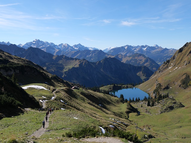 Abstieg zum Seealpsee