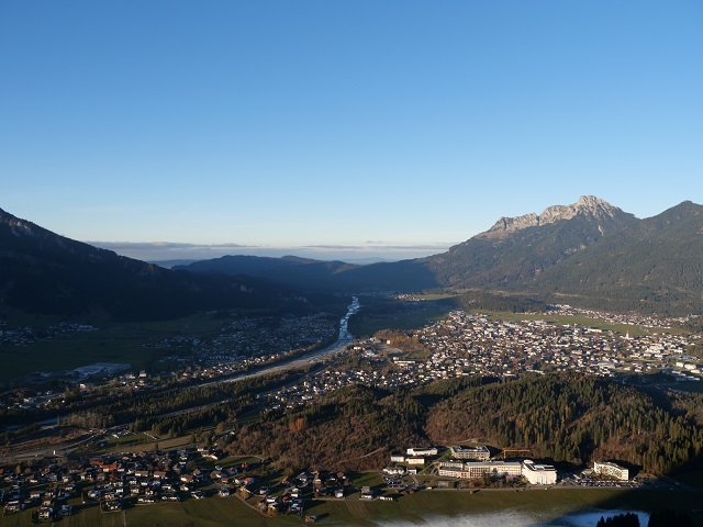 Blick vom Schlosskopf auf Reutte