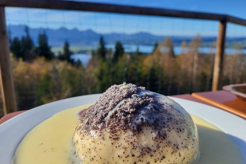 Germknödel auf der Buchenbergalm