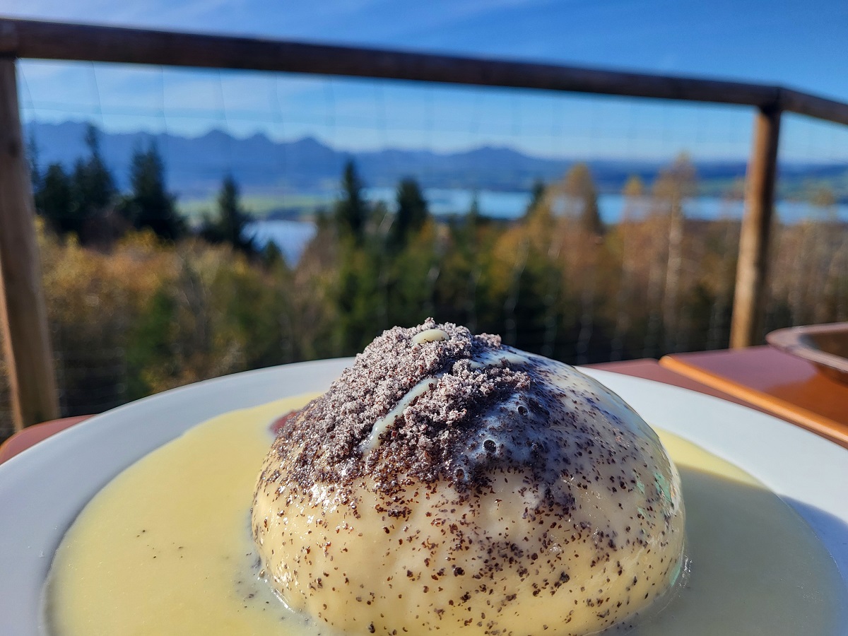 Germknödel auf der Buchenbergalm