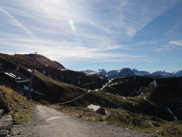 Höfatsblick von der gleichnamigen Bergstation aus