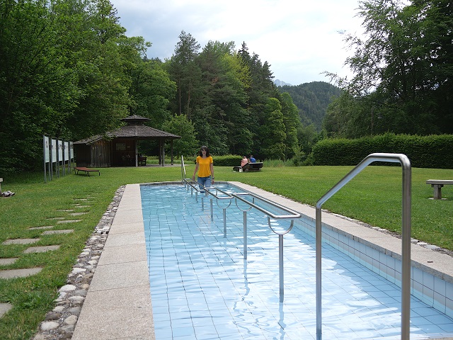 Kneippbecken im Tal der Sinne Bad Faulenbach