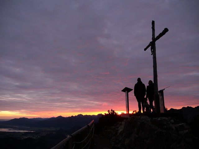 Morgendämmerung auf dem Breitenberg