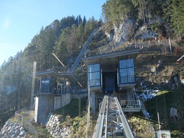 Schrägaufzüge in der Burgenwelt Ehrenberg bei Reutte