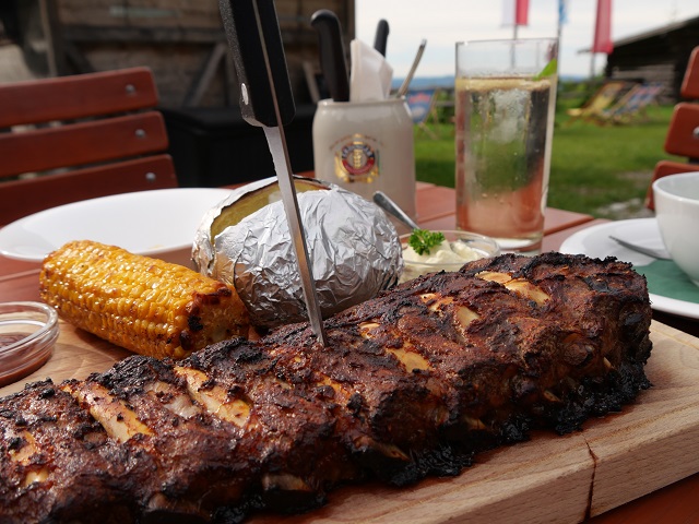 Spareribs auf der Drehhütte bei Schwangau