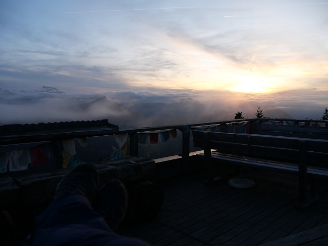 Sunsetwatching an der Ostlerhütte